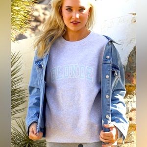 Brunette the Label Blonde Varsity Sweatshirt XS/S